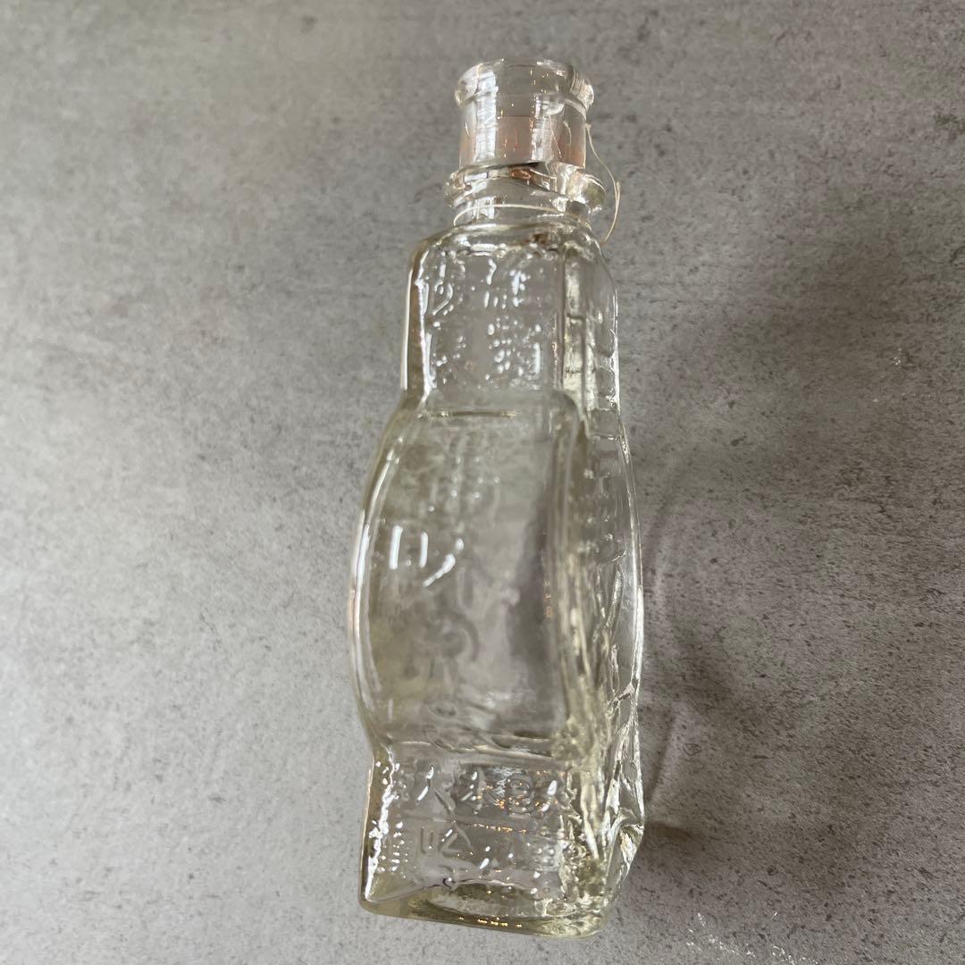 白玉ソース　アンティーク　ガラスボトル　大日本大阪野村吟醸　注ぎ口汚れあり希少