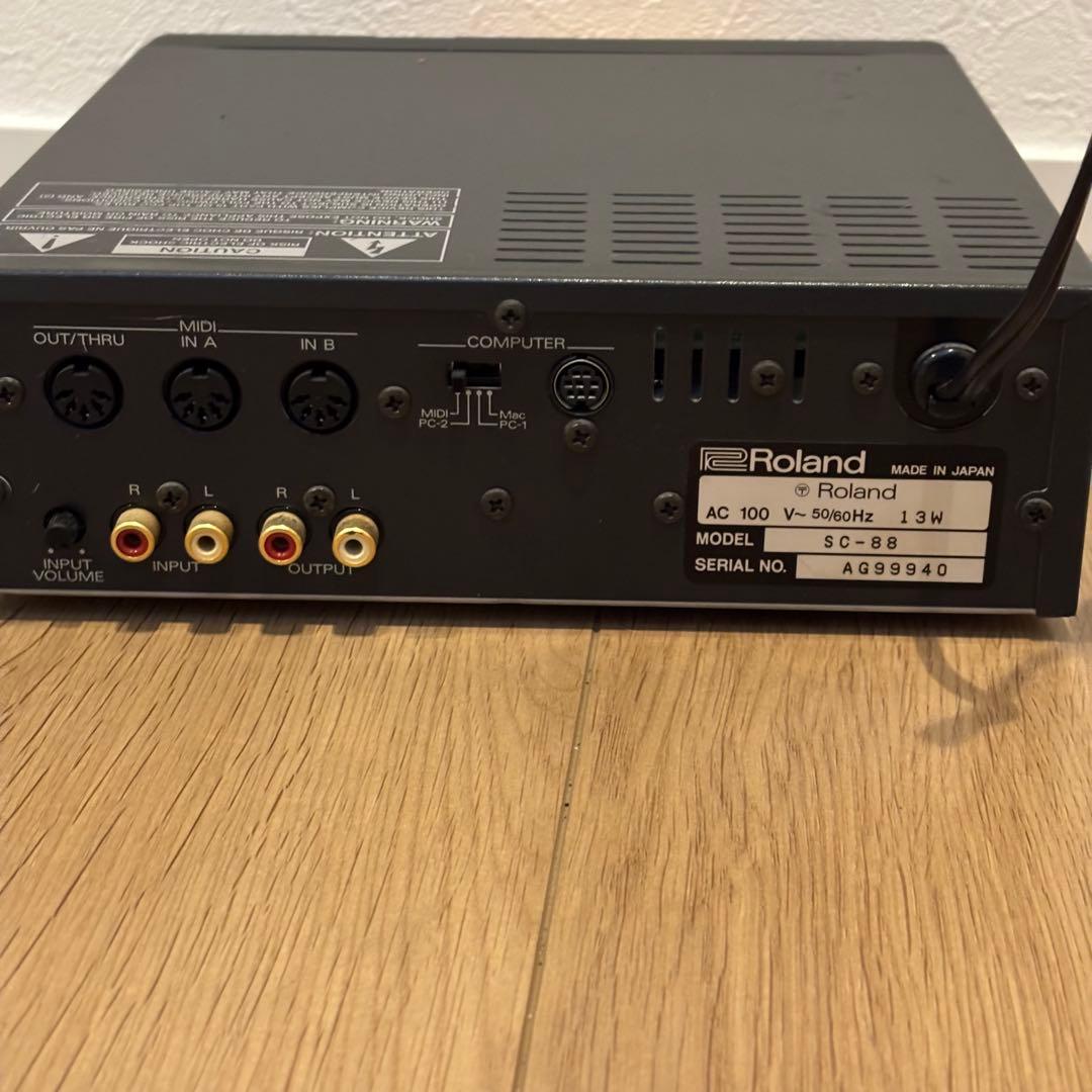 【取説付き】ローランド SC-88 ハードウェア音源