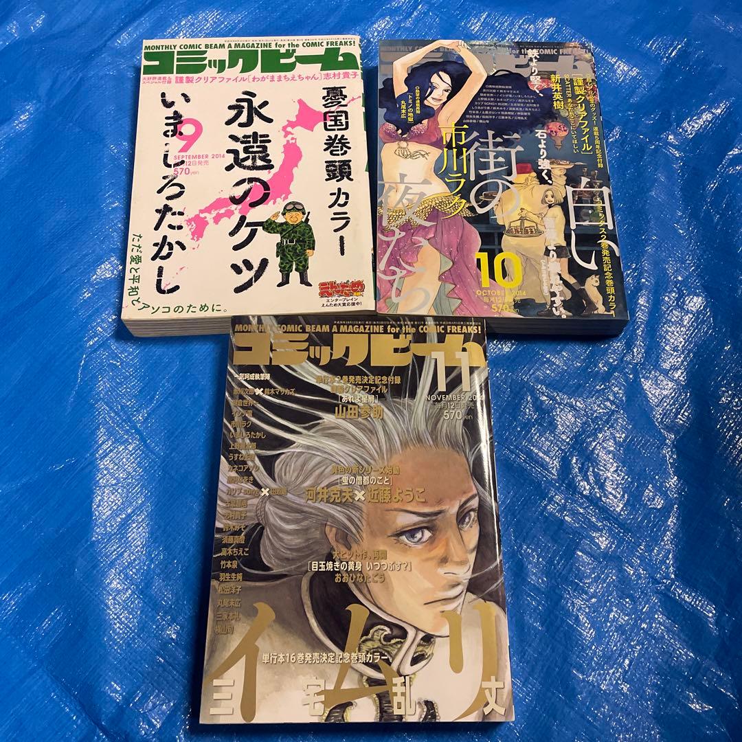 コミックビーム 25冊　2012年〜2016年 テルマエロマエ 丸尾末広　雑誌