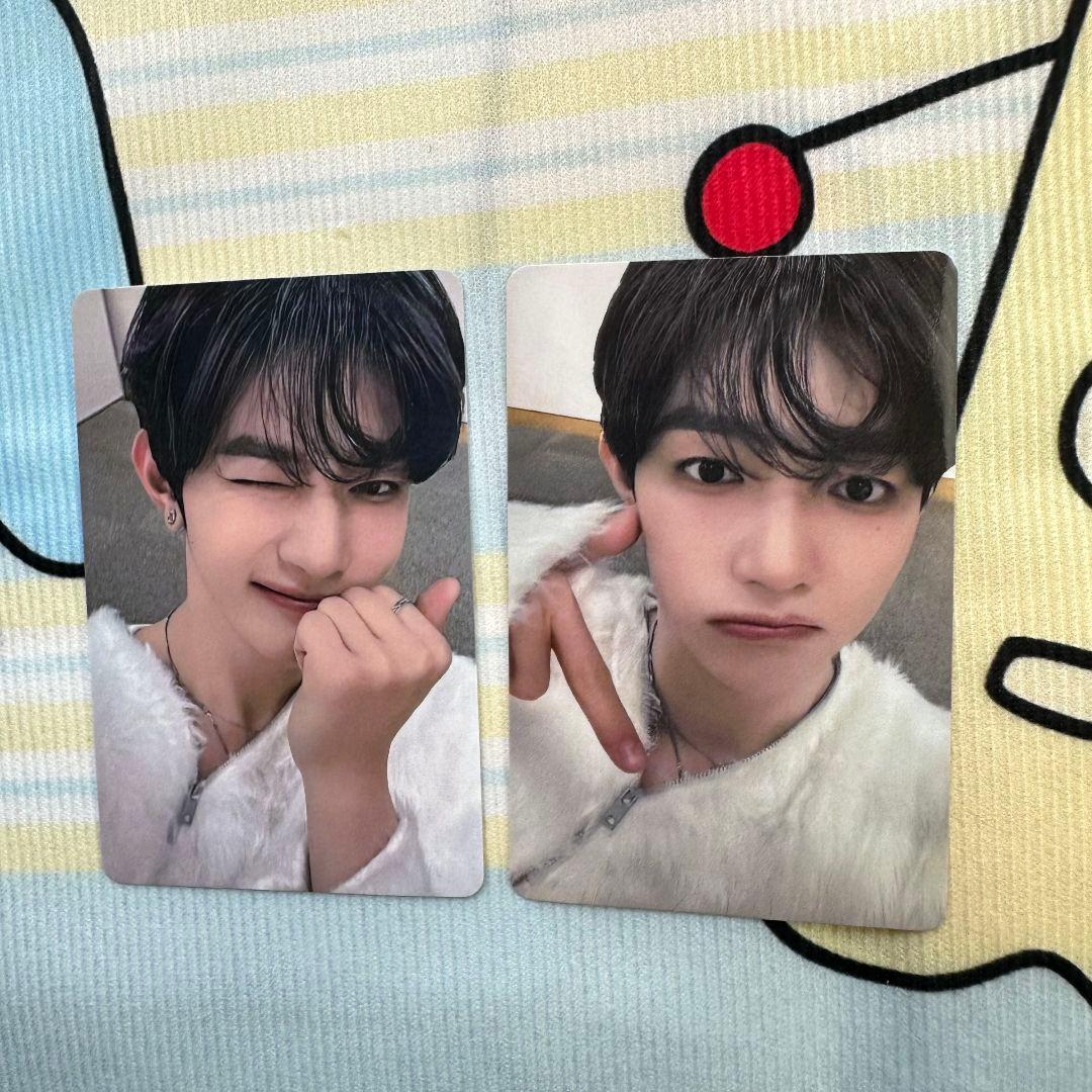 ZB1 ゼベワン ジャンハオ 負け B賞 あっち向いてホイトレカ2枚