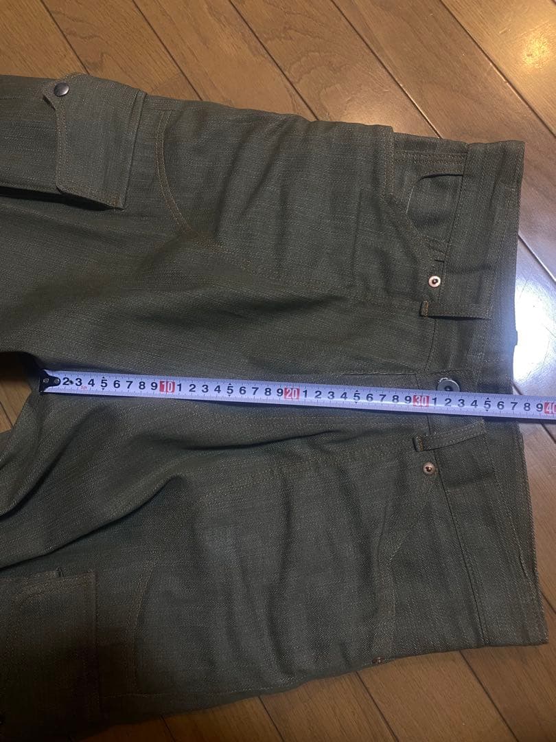 完売品 TOMWORKS GREEN WORK PANTS sugarhill