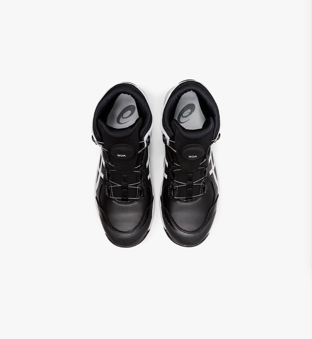 ASICS BOAクロージャー安全靴 ブラック/ホワイト