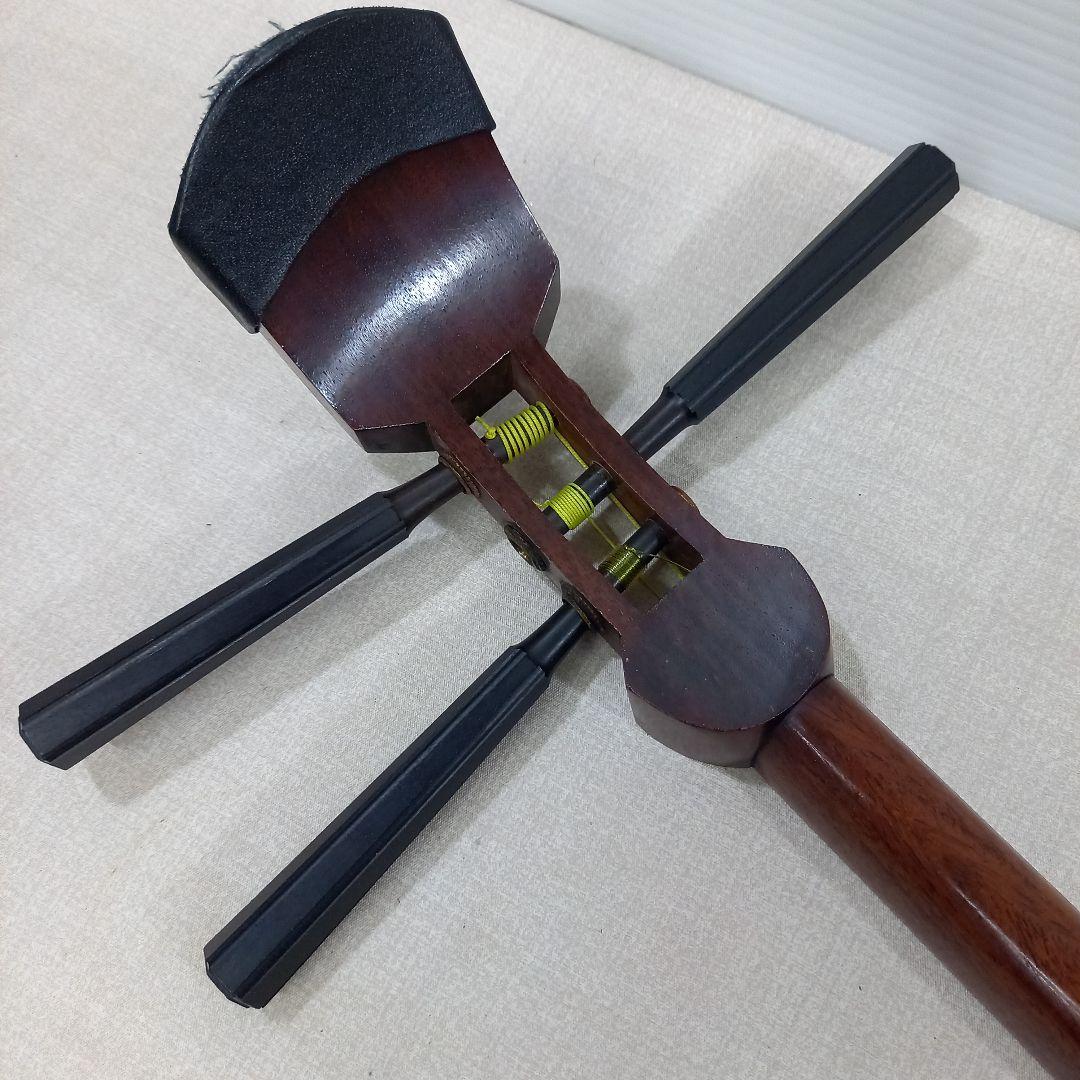 三味線 全長約97cm ハードケース付き 和楽器