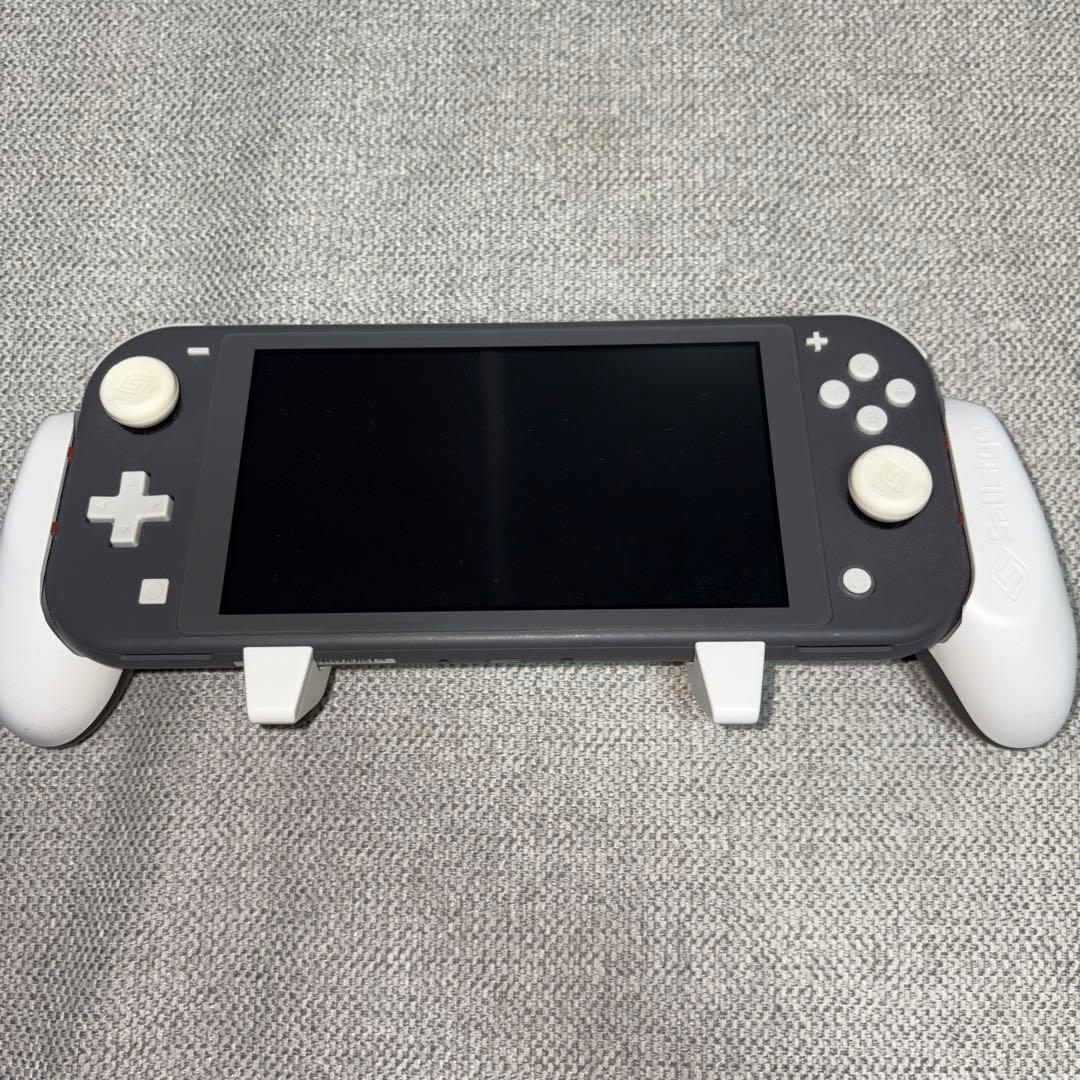Nintendo Switch Lite グレー コントローラーグリップ付き