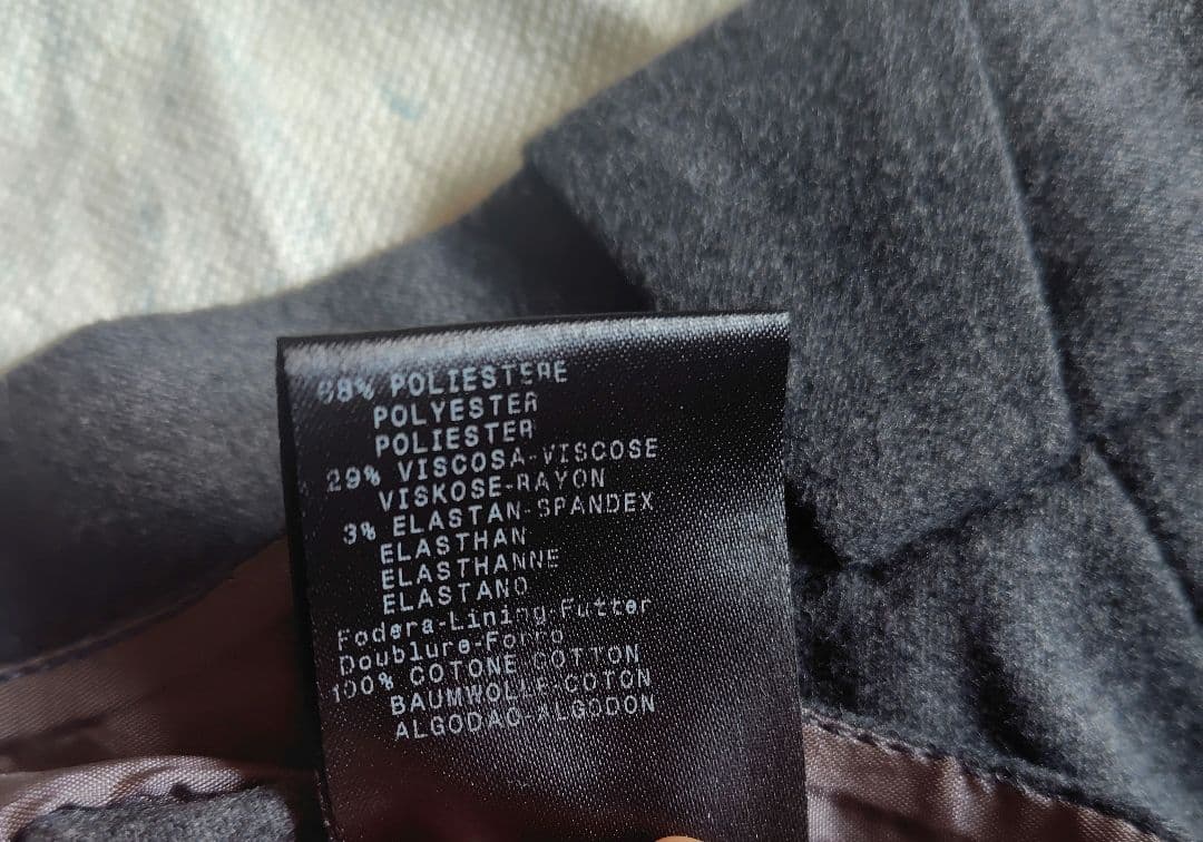 値下げ 12日迄☆GIORGIO ARMANI ワイドスラックス グレー 50