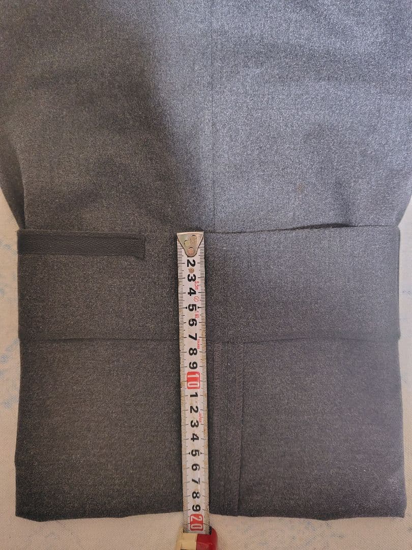 値下げ 12日迄☆GIORGIO ARMANI ワイドスラックス グレー 50