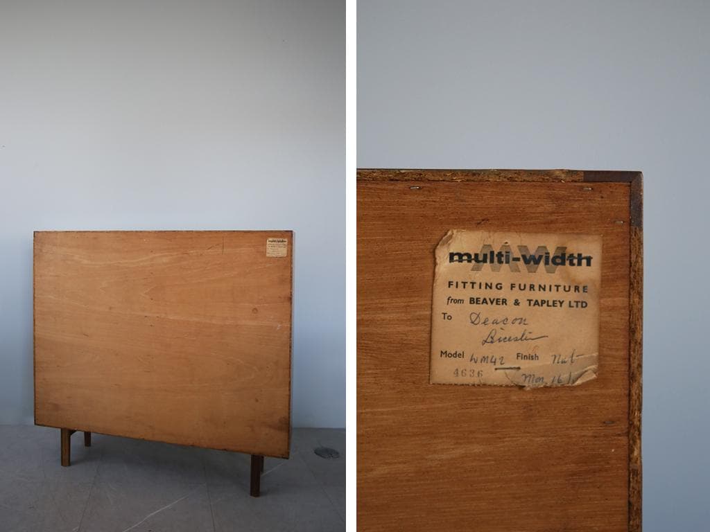 英国アンティークチーク古木キャビネット/木製本棚/食器棚/飾り棚(92-41)