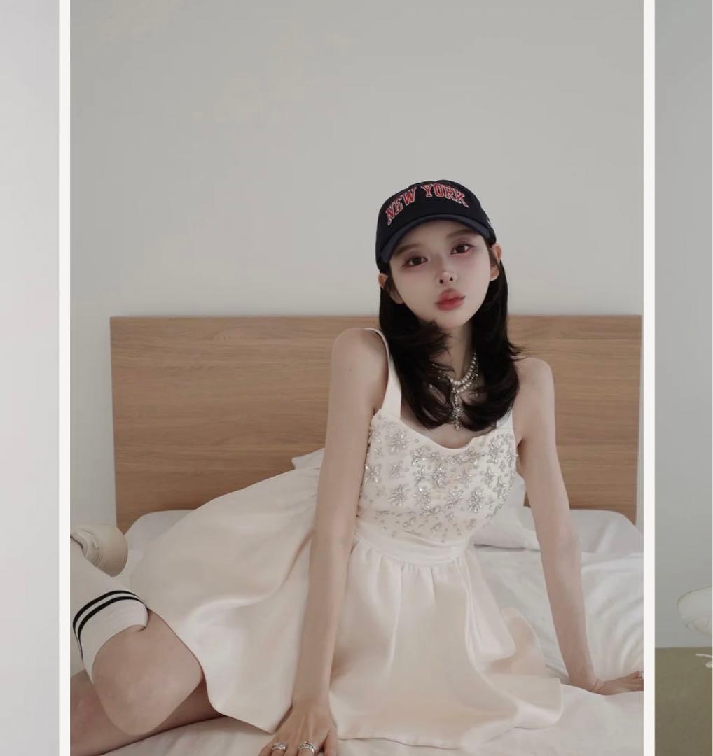 新品タグ付き ブラック ダーリッチ ジュエリーフレアチュニック 黒 フリー F