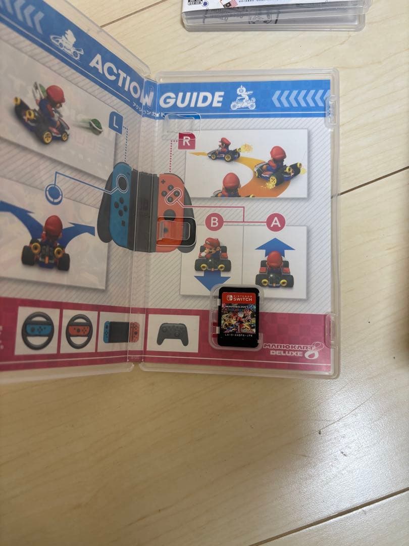 ま*ん様 Nintendo Switch 本体 紫緑Joy-Con ゲームソフト