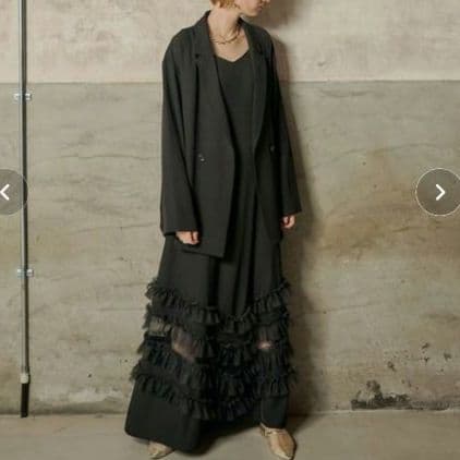 et.UNiVER Transparent hem setup ドレス 結婚式