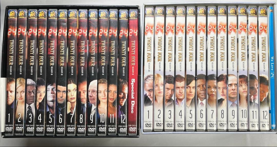 [DVD 77枚] 24シーズン2、3、4、5、7、8 セット