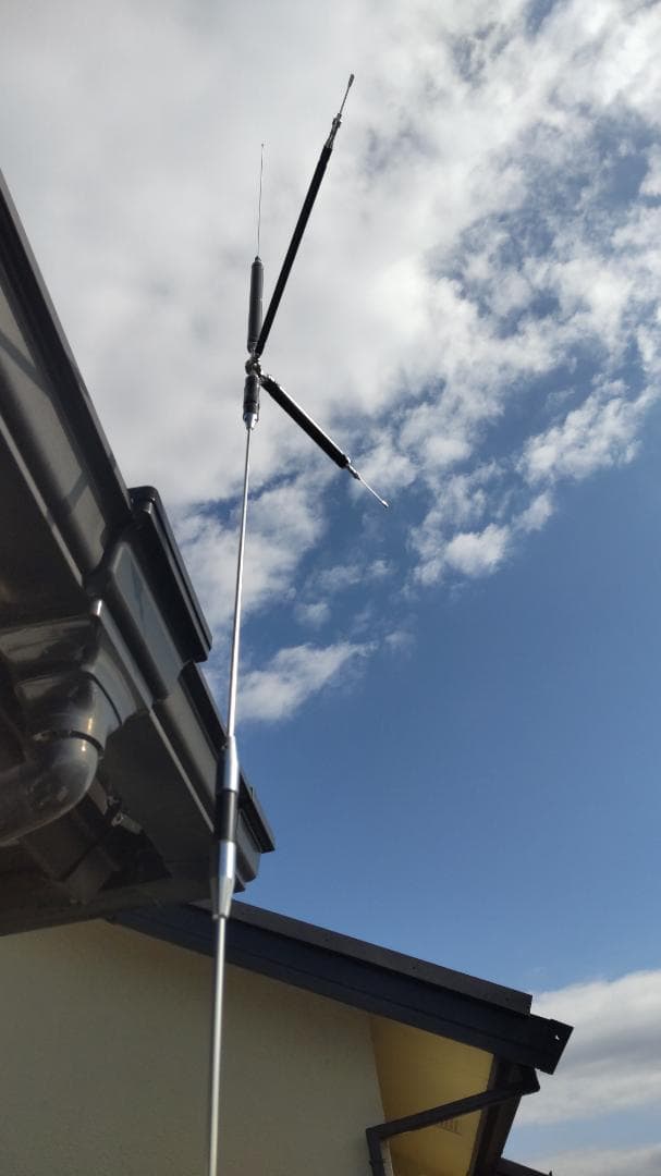 コメットUHV-9 3.5〜430MHz ラジアルケーブル&Lベースクランプ付き