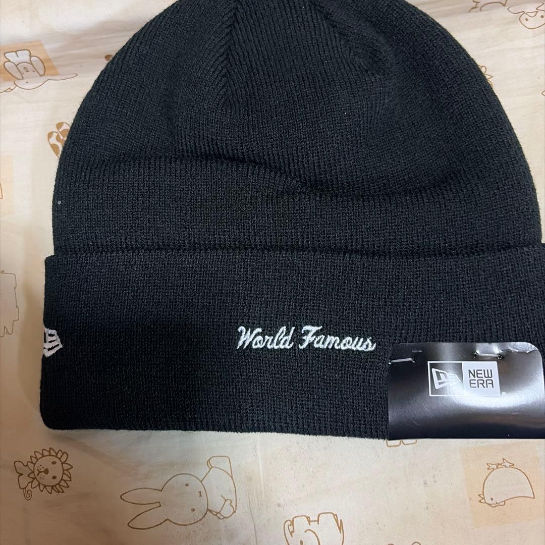 supreme boxロゴ　ビーニー　ブラック