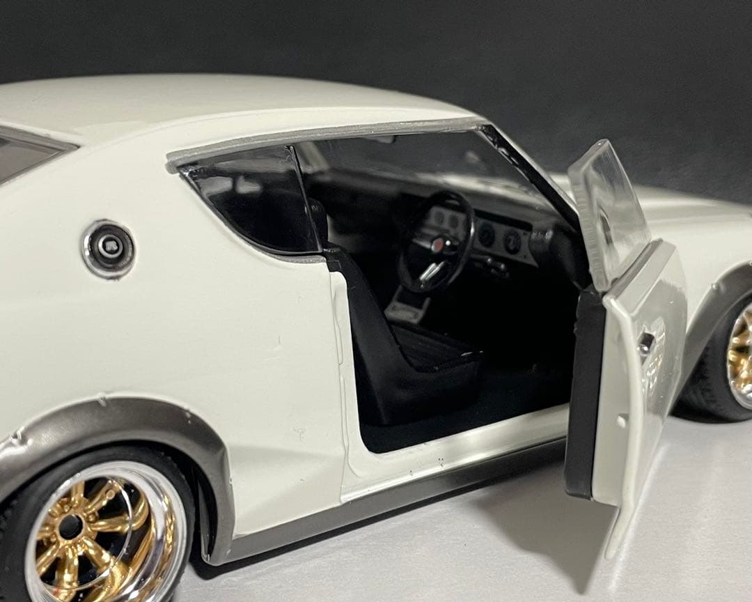 1/24 アシェット 国産名車 スカイライン GT-R ケンメリ改 カスタム