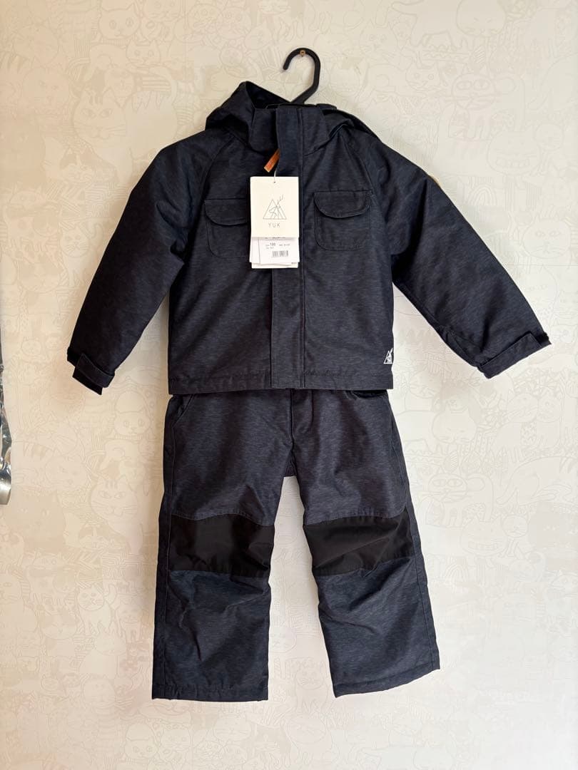 YUK スキーウェア ブラック 100