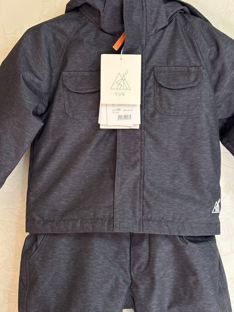 YUK スキーウェア ブラック 100