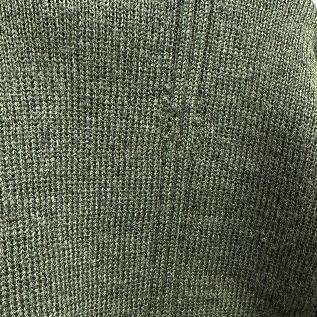 Burberrys バーバリーズ エルボーパッチ ウールニット M 英国製