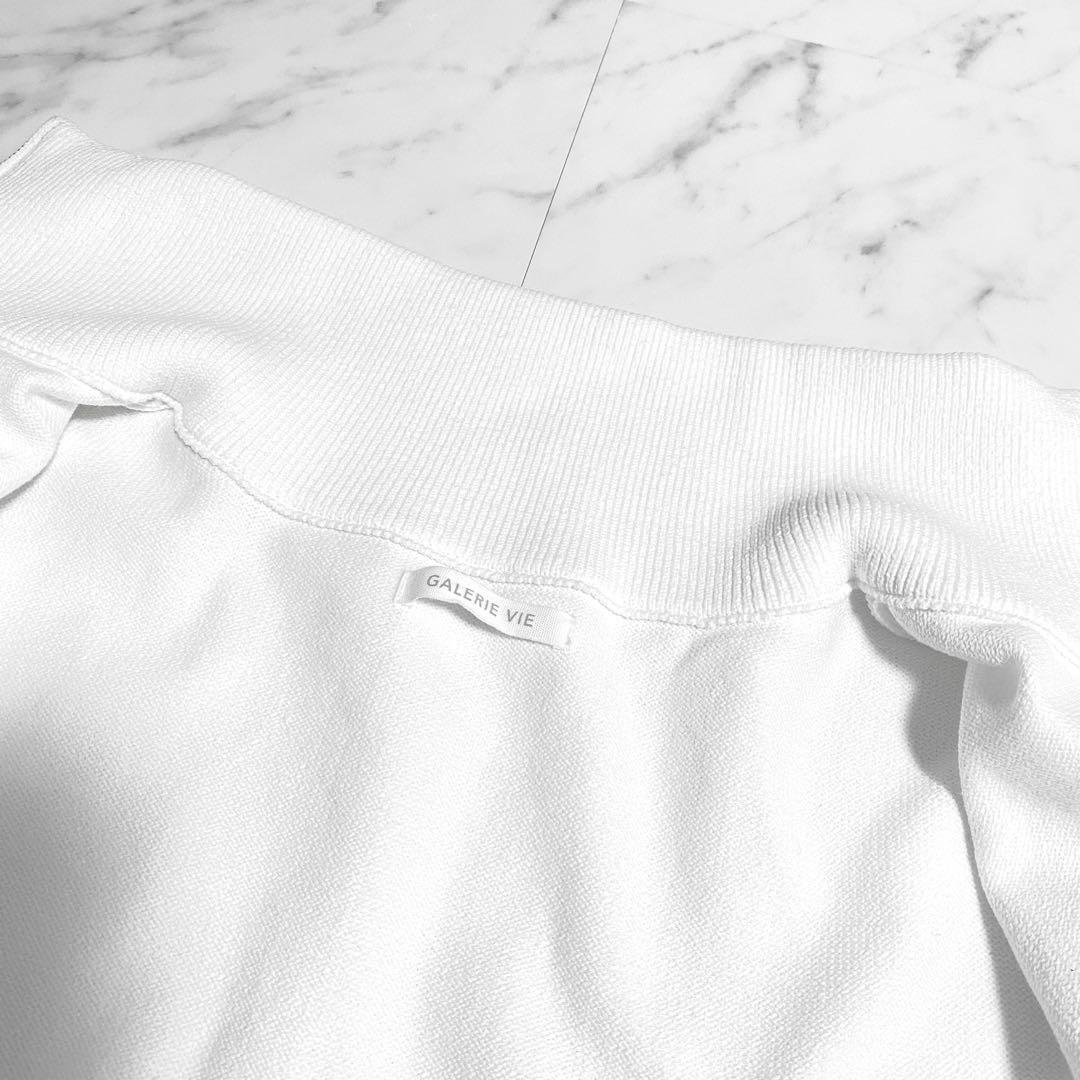 【美品】2025✨ギャルリーヴィー ウェーブコットンジップアップブルゾン 現行品