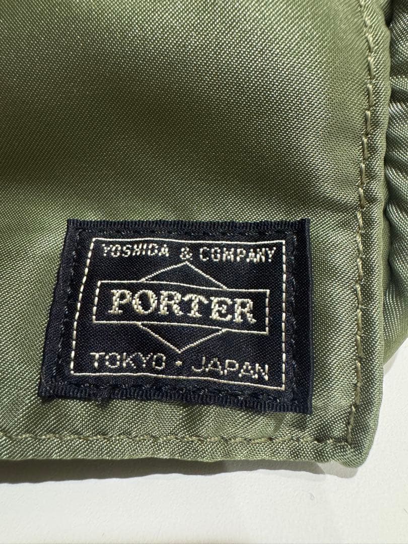 【激レア】超美品 廃盤 ポーター タンカー カメラバッグ S セージグリーン