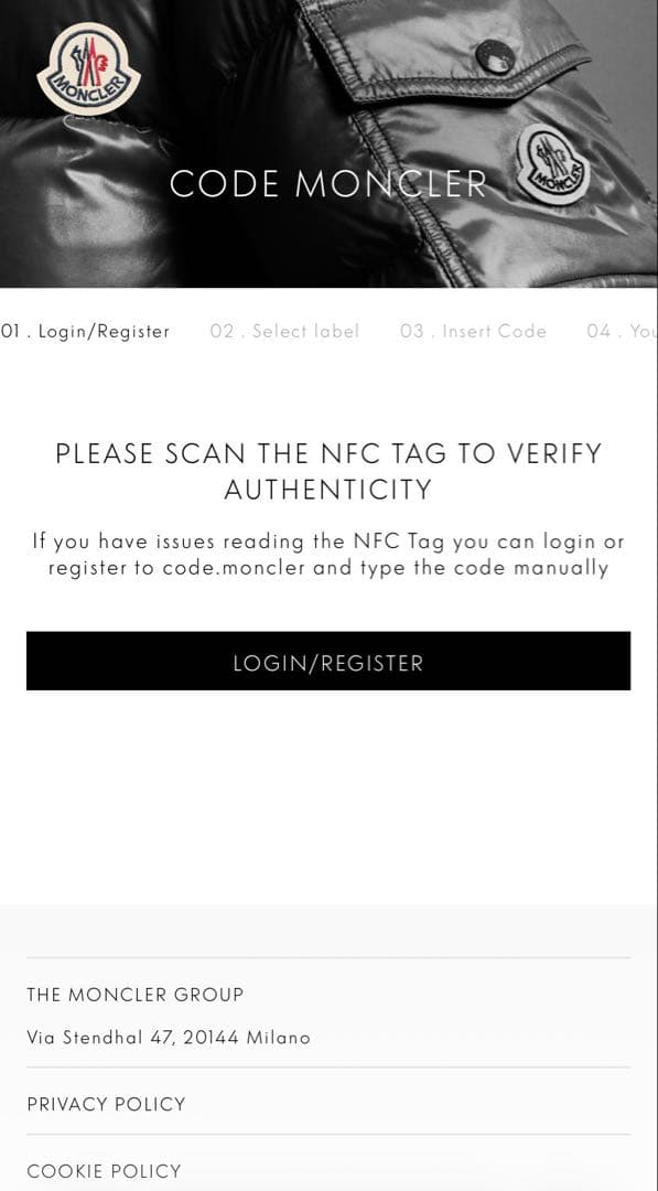 m*c様 中古美品　モンクレール　ダウンベスト　ブラック　　MONCLER ナイ