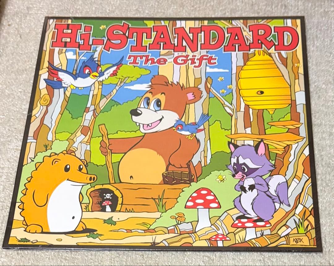 hi-standard LP レコード the gift アナログ ハイスタ