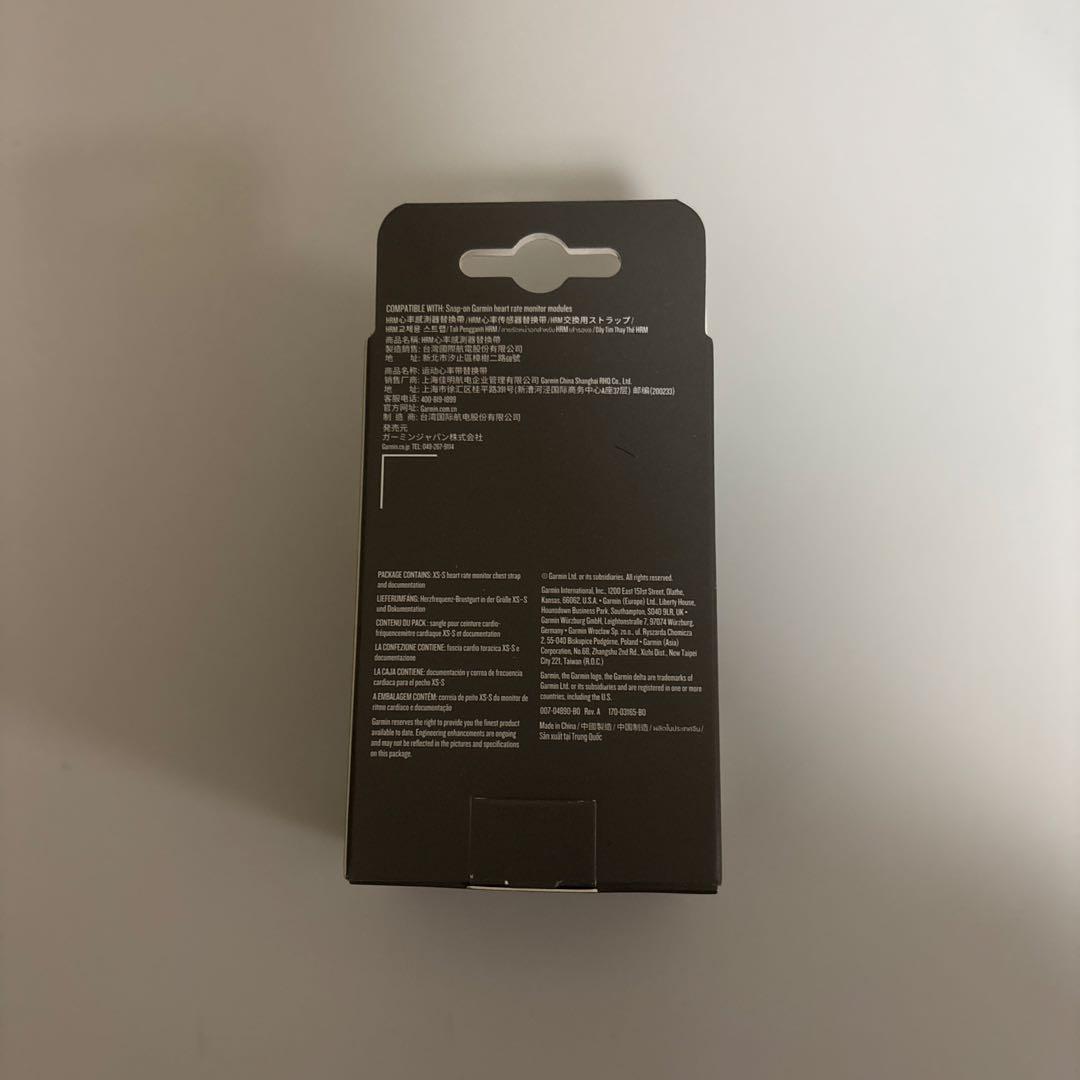 【日本正規品】HRM600 Garmin＋ 未開封交換ストラップ（XS-S）