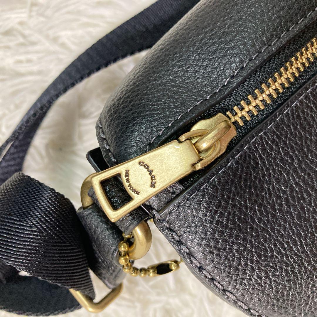 未使用保管品 コーチ ベサニー 黒 BETHANY BELT BAG CH813