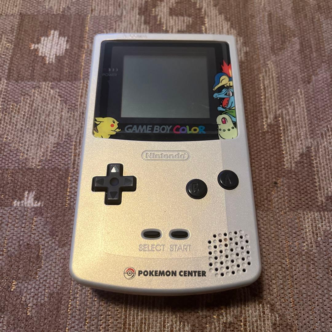 【稀少】ゲームボーイカラー 本体　ポケモン金銀