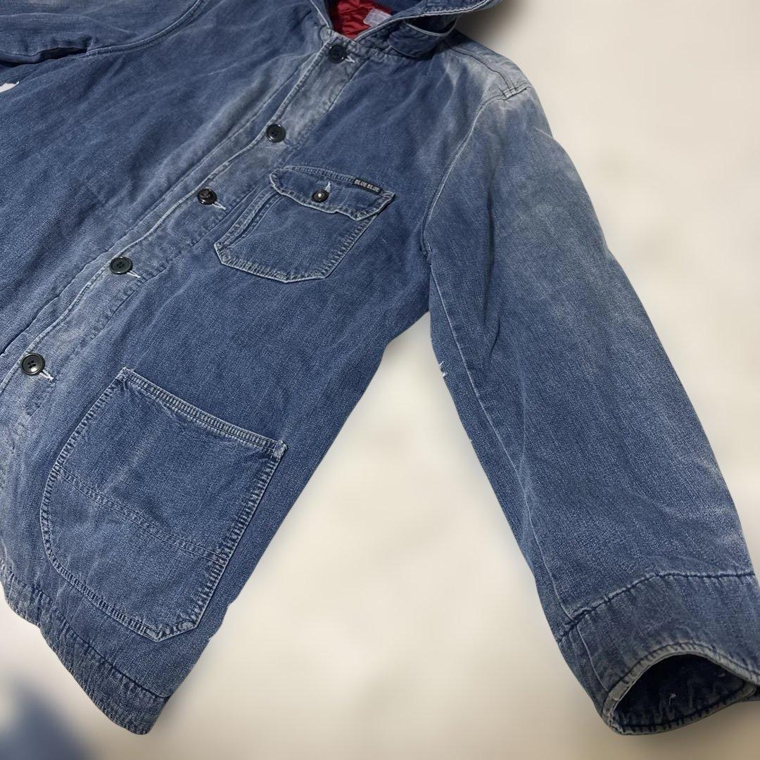 BLUE BLUE デニムフード付きジャケット 90s