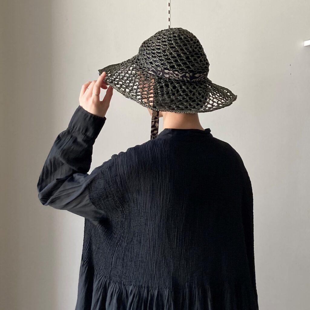 定価2.5万 新品 chisaki KAJU アバカ チサキ カジュ ハット