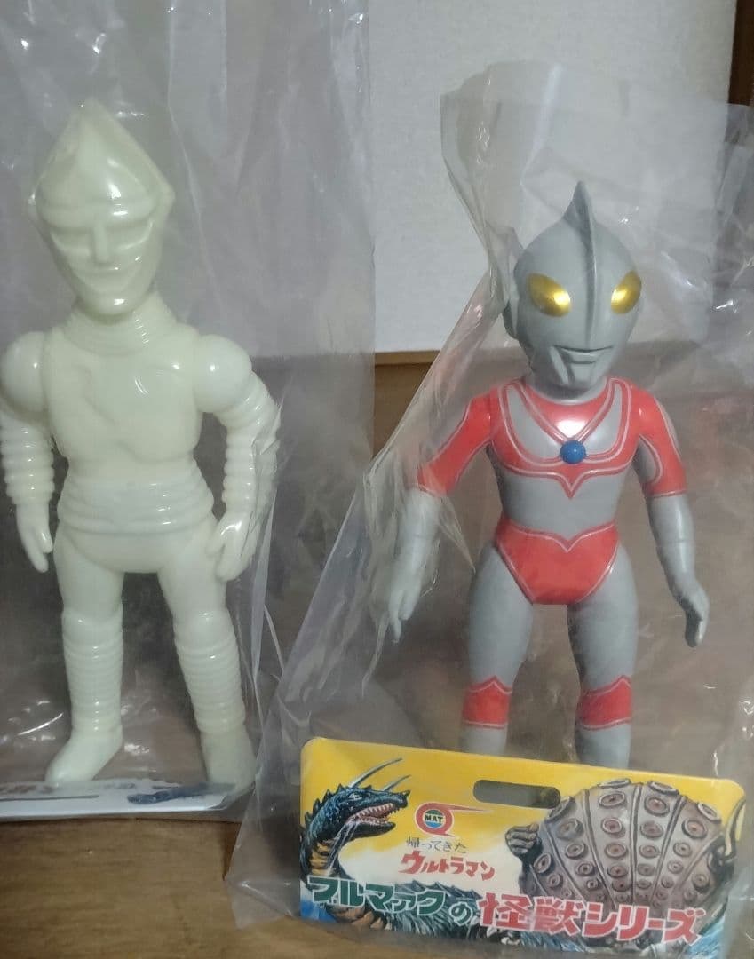 蓄光ジェットジャガー450 面取れウルトラマン ブルマァク　マルサン マーミット