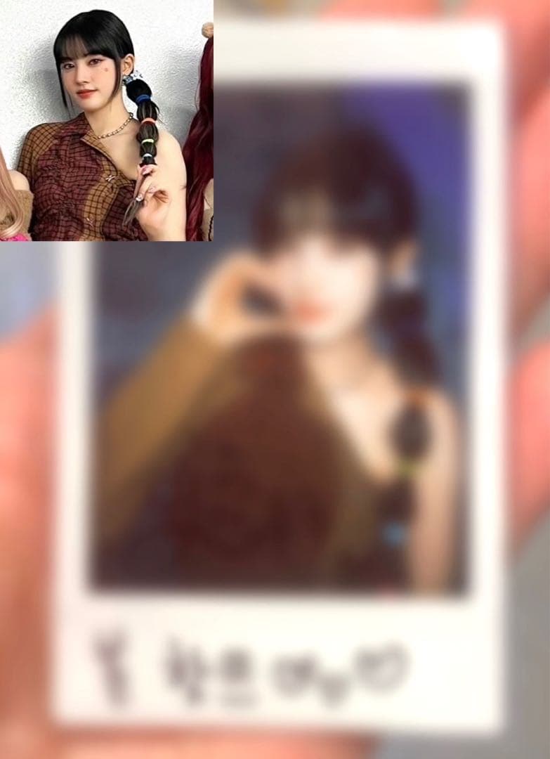 STAYC ユン Teddy Bear everline 直筆サイン入ポラロイド