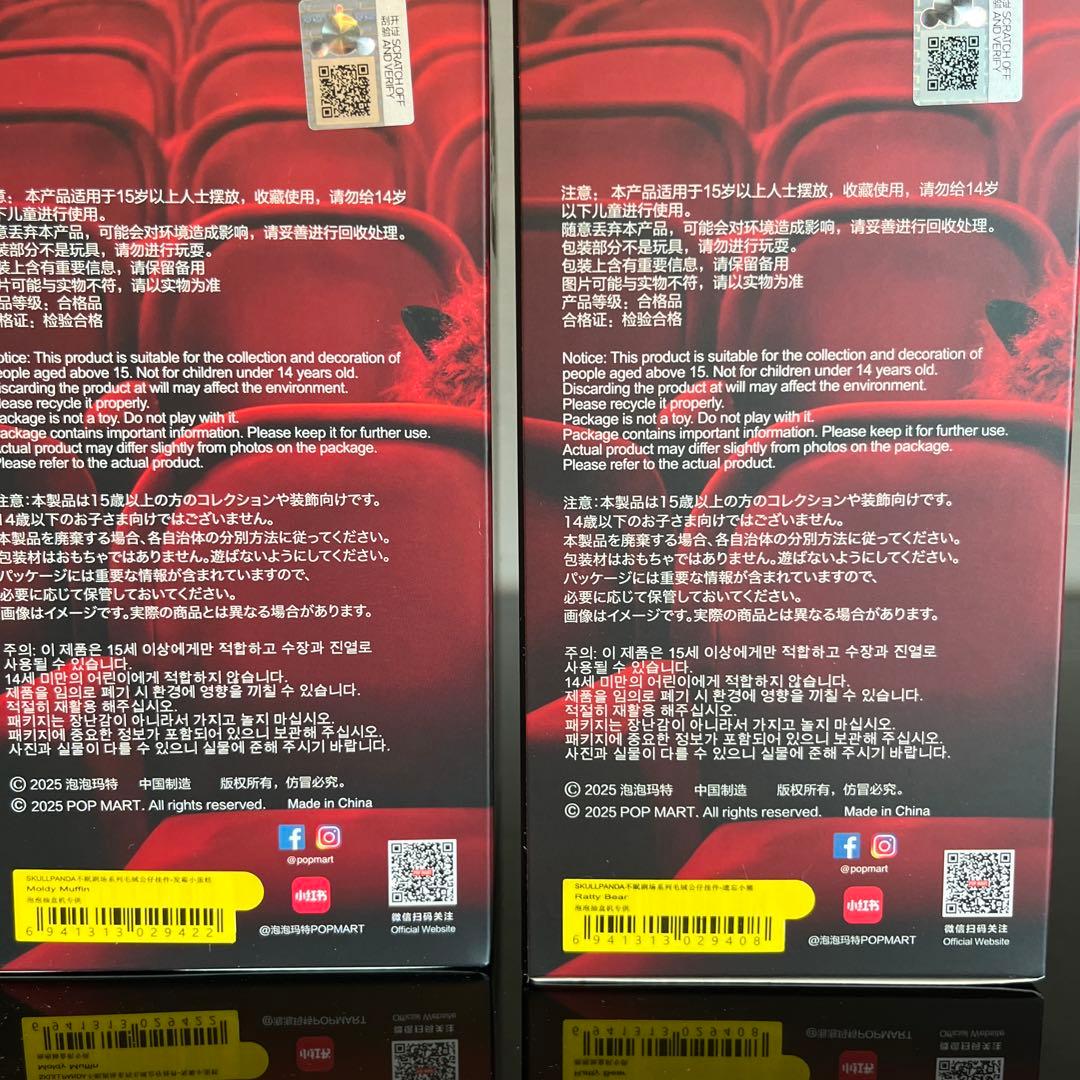 スカルパンダ You Found Me Muffin・Ratty Bear