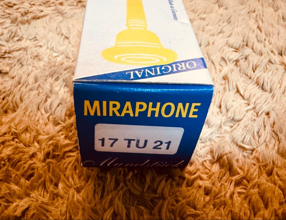 ミラフォン TU21 チューバ マウスピース MIRAPHONE