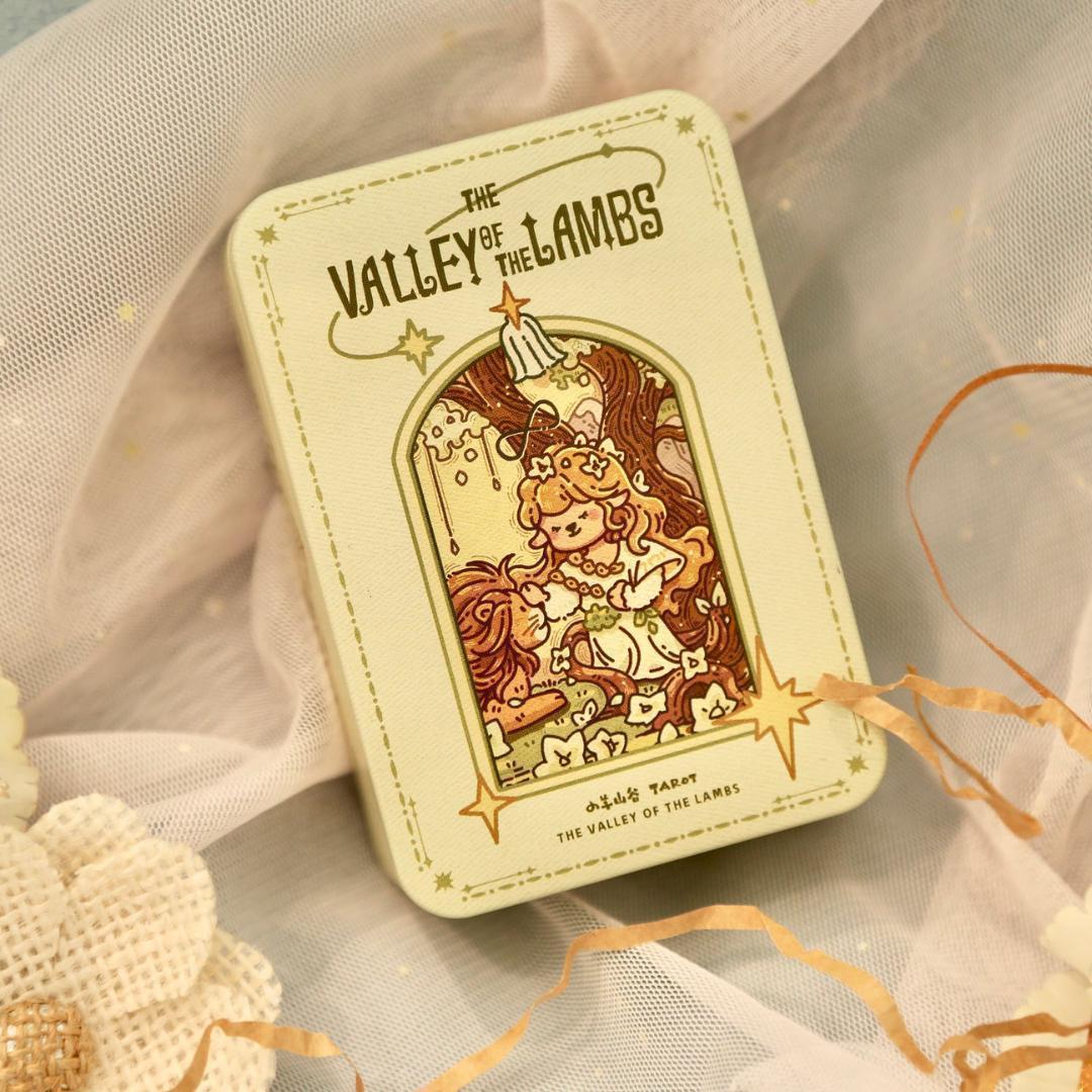 【正規品タロットカード】海外ハンドメイドデッキ✨可愛い羊の谷のカード ミニサイズ