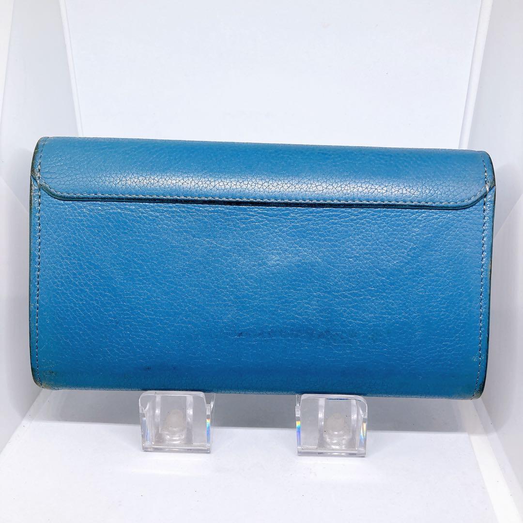 592 ルイヴィトン モノグラム　長財布　折り財布　ポルトフォイユマイクロミー