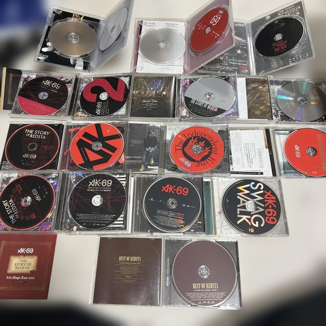 【豪華13点セット】AK-69 CD/DVD まとめ売り アルバム・ライブ映像