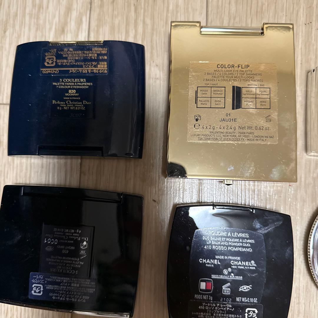 メイクセットまとめ売り　シャネル　グッチ　ディオール