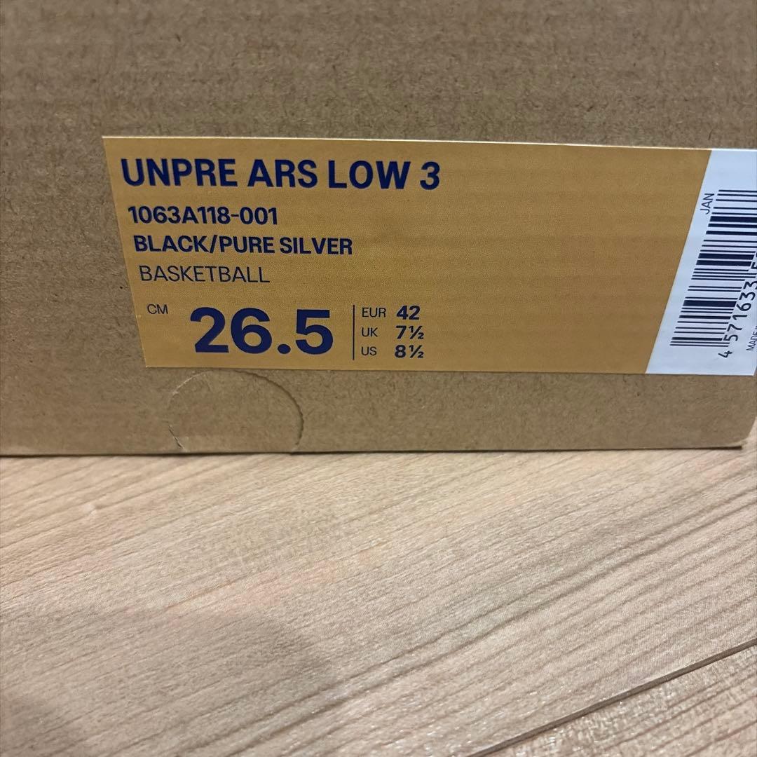 ballaholic Asics UNPRE ARS LOW 3 ➕ ソックス