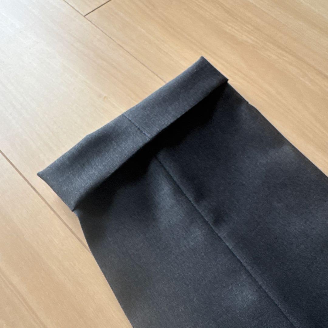 【美品】オーダースーツ スリーピース ダークグレー