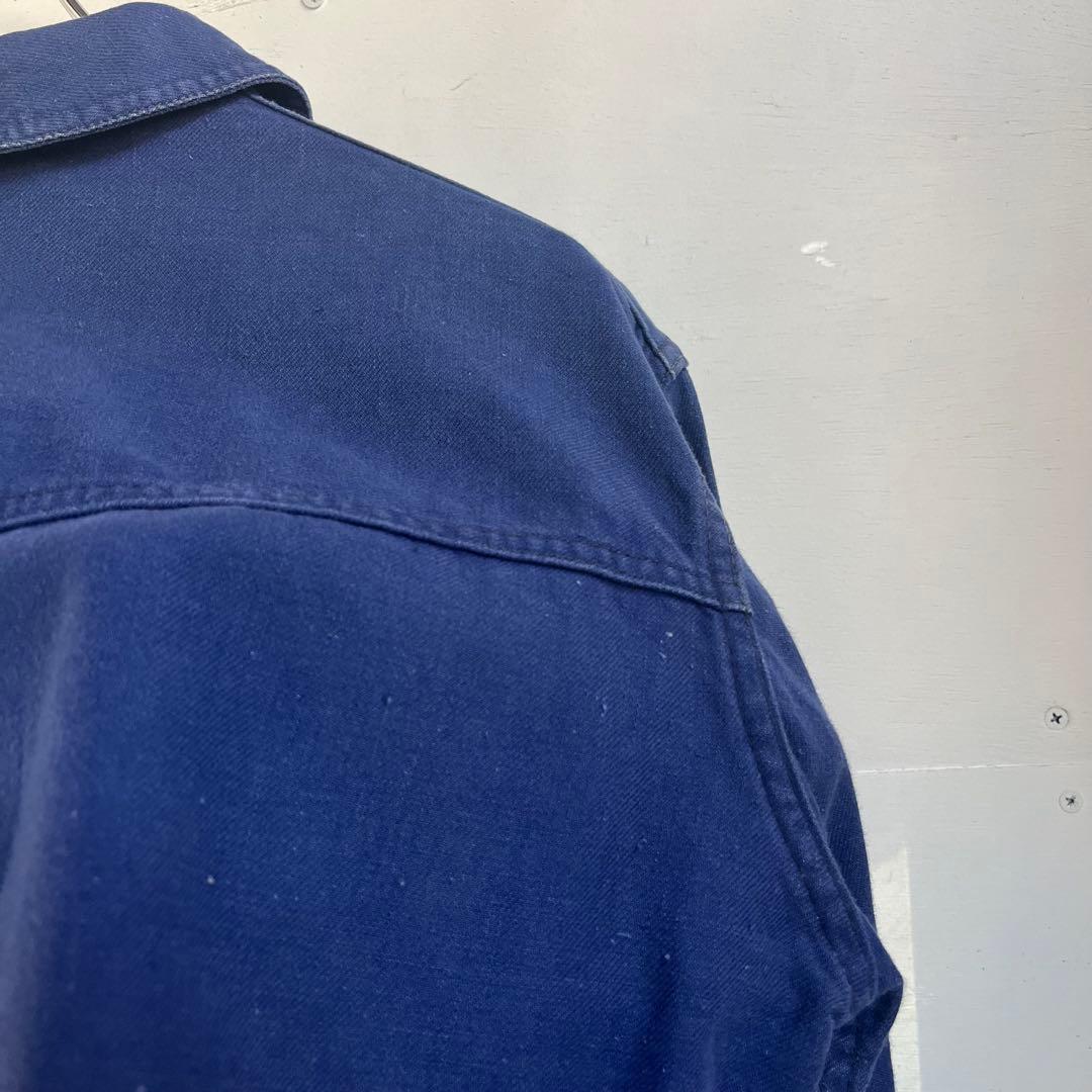 50s フレンチ ワークジャケット 短丈 サイクリスト ユーロ ヴィンテージ