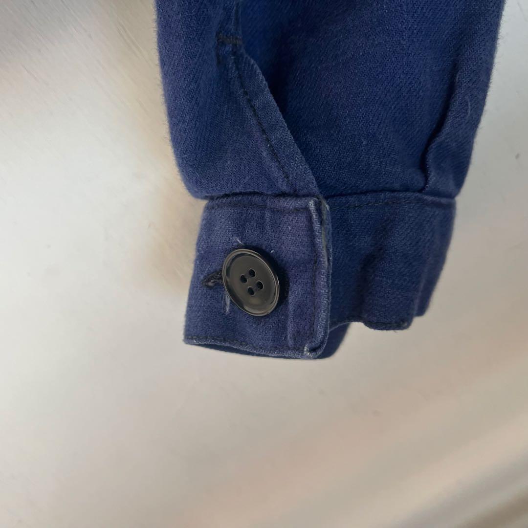 50s フレンチ ワークジャケット 短丈 サイクリスト ユーロ ヴィンテージ