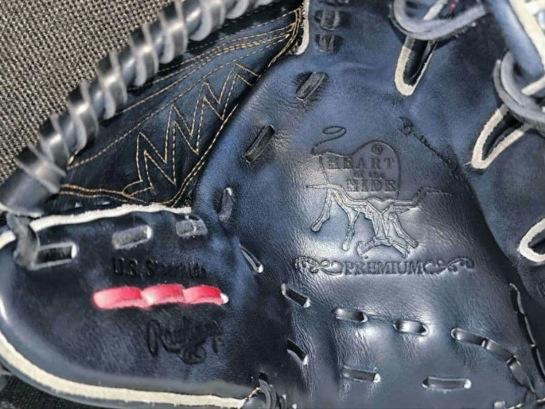 ローリングス　HOHプレミアム　硬式　投手用　vブラック　ジュテルレザー　グラブ