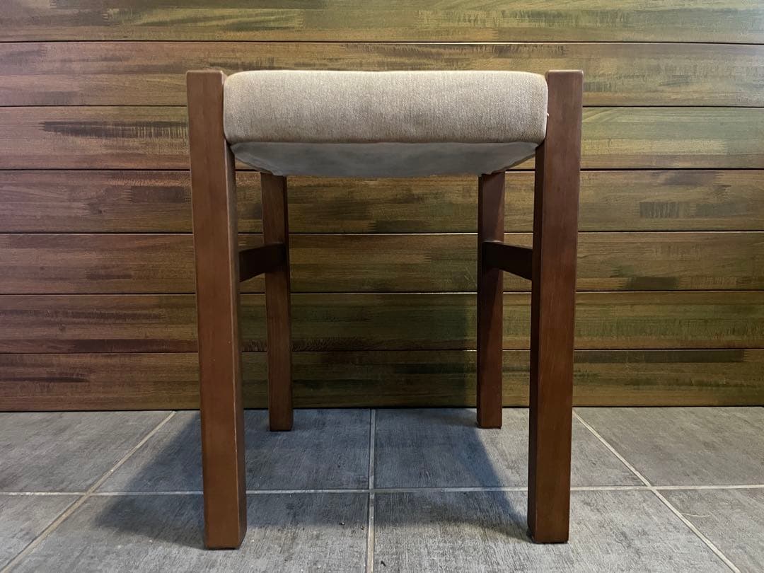 ねこ　美品■Muji無印良品 天然木バーチ材 ドレッサー/デスク+スツール