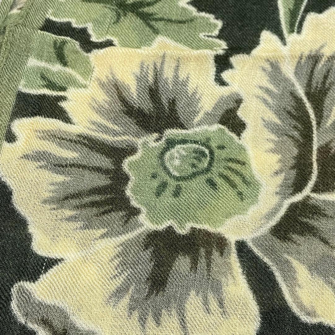 美品✤希少 KENZO ラージストール 赤 緑 2色セット 大判 ユニセックス