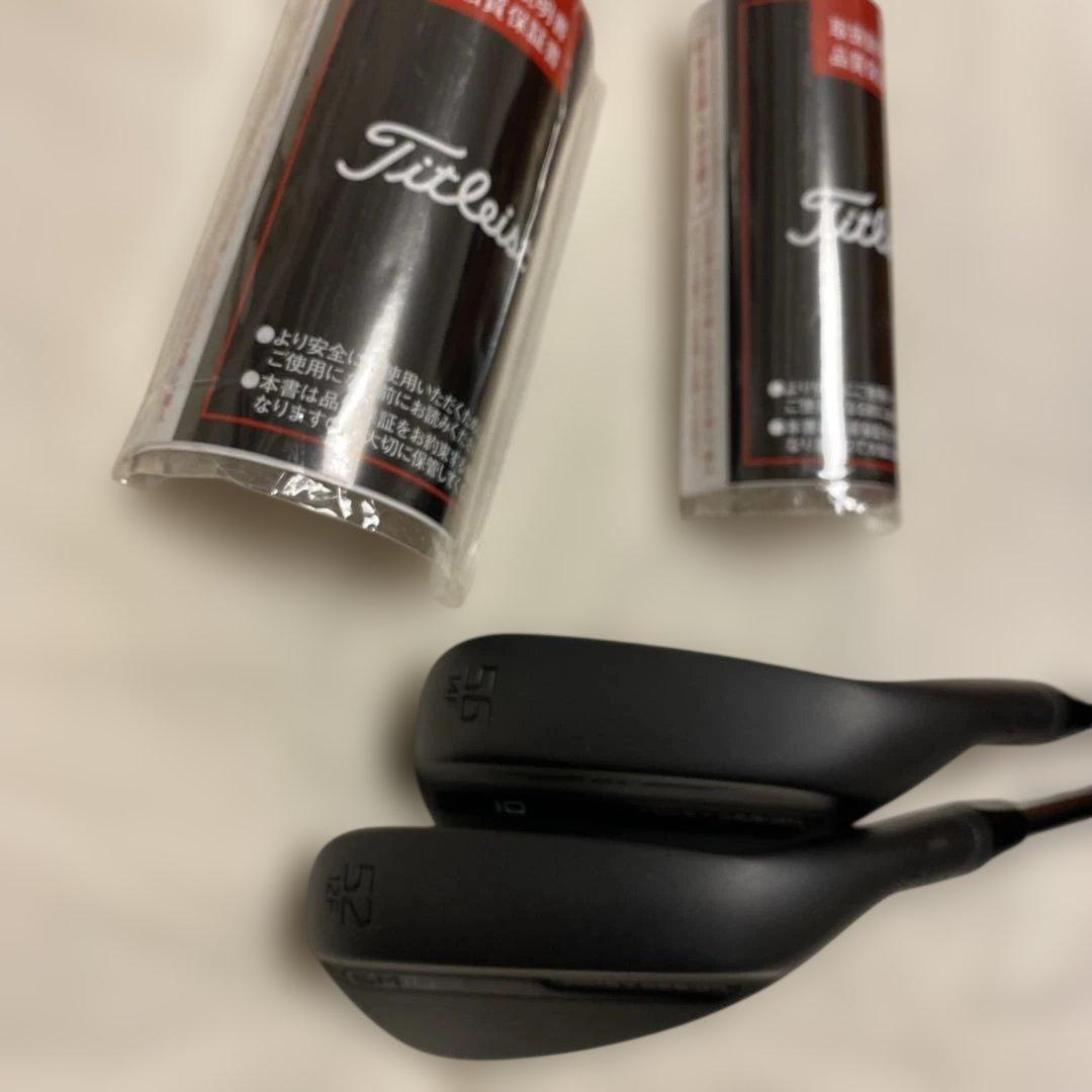 ボーケイ sm10 52° 56° ジェットブラック 中古超美品