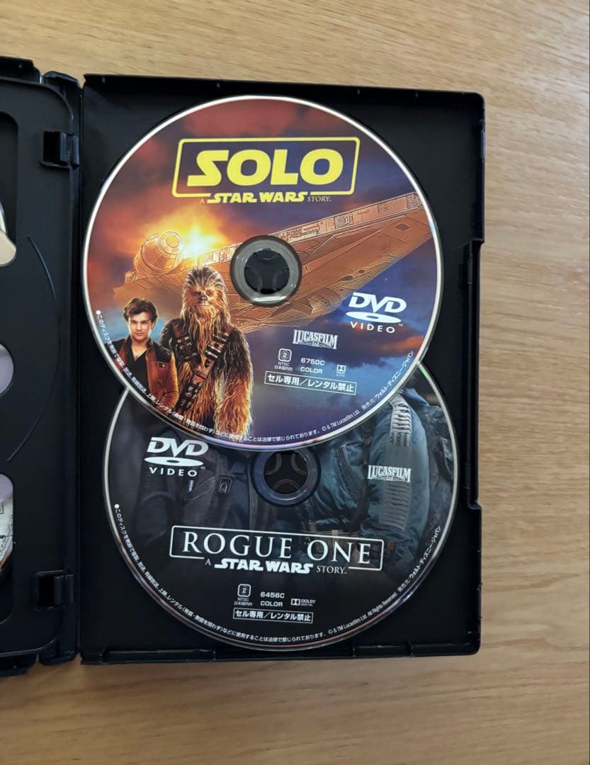 スターウォーズ/全EP.ローグワン・ハンソロDVDセット