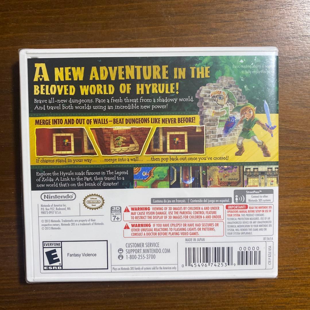 【正規品】ゼルダの伝説 神々のトライフォース2 北米版 3DS 新品未開封
