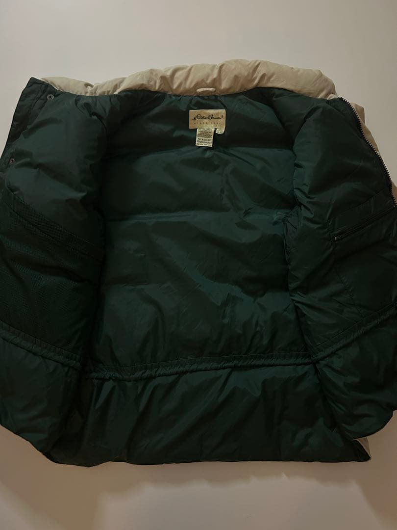 90s eddie Bauer 希少サイズXXL ダウンベスト　llbean