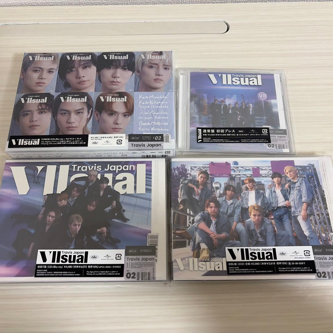 Travis Japan VIIsual 4点セット